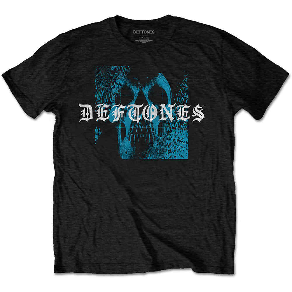 Deftones - Static Skull T-shirt Homme - Noir